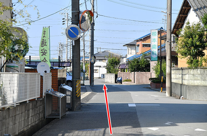 鈴鹿方面から車でのルートその4